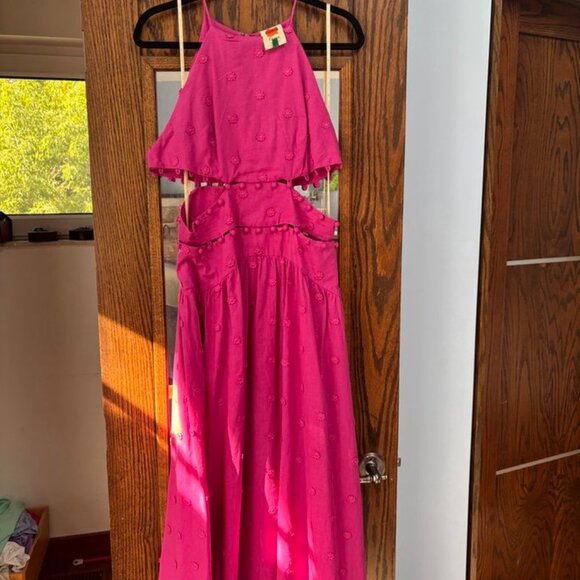 FARM Rio Pink Midi Dress - Picture 4 of 7